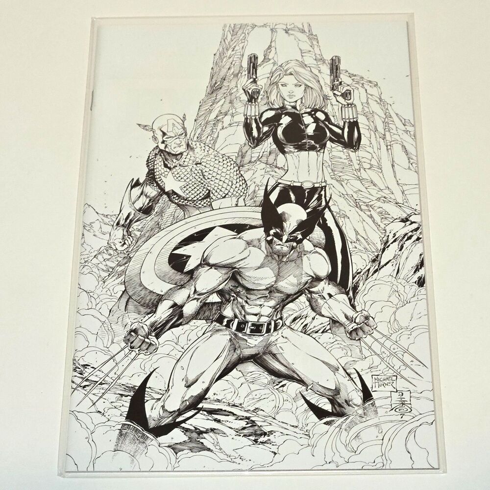 Wolverine Sketch Variant Street Level Hero Marvel Avengers Exclusive Comic